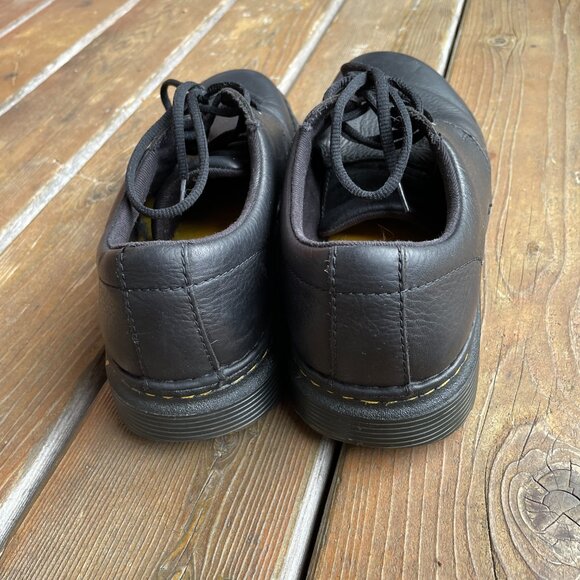EUC Dr. Martens Black Leather Lace Up Hazeldon in Men's 11 - Picture 2 of 12